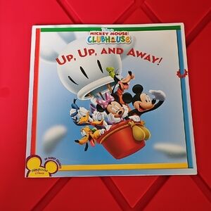 Disney Mickey Mouse Clubhouse 'Up, Up, and Away!' Book - Red, Blue, Yellow